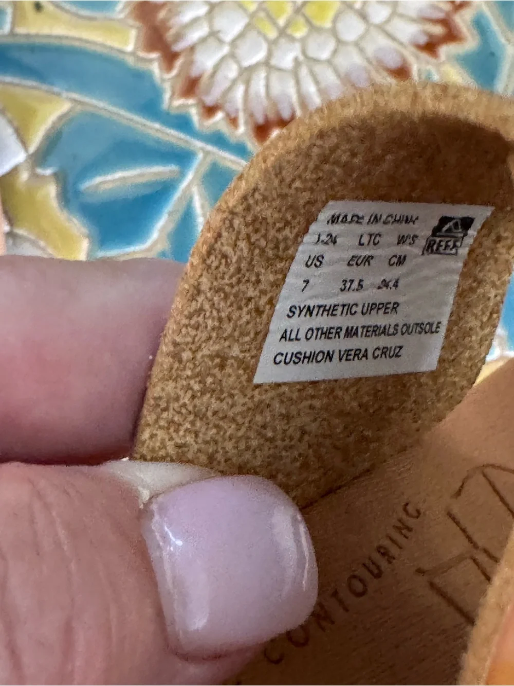 Women’s Tan Slide Sandals - Comfortable Leather-Look Straps